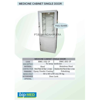 Lemari Cabinet - Medicine Cabinet Single Door - Lemari Obat Satu Pintu