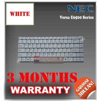 KEYBOARD NOTEBOOK/ NETBOOK/ LAPTOP NEC VERSA E6500 ORIGINAL/ ASLI