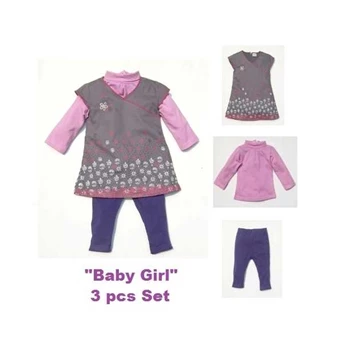 Baby Girl Pink 3pcs