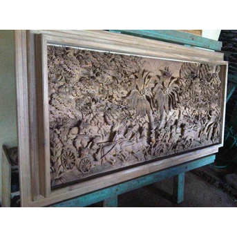 Relief ukiran ramayana