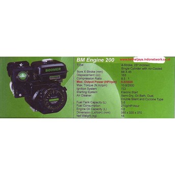 BM Engine 200 Engine motor penggerak