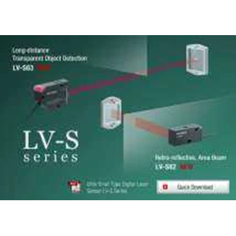 Sensor Keyence KEYENCE - LV-S41, LV-S41L, LV-S61, LV-S62, LV-S71, LV-S72