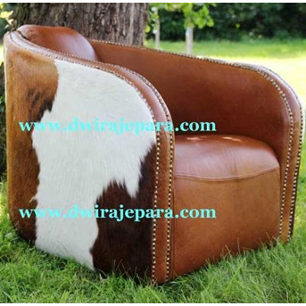 Jepara furniture mebel sofa with cowhide motif DW-SK AN05 style by CV.Dwira jepara furniture Indonesia.