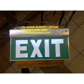 Lampu Emergency Exit Zetalux