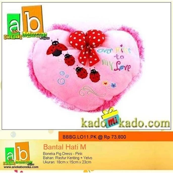Boneka Bantal Love Valentine