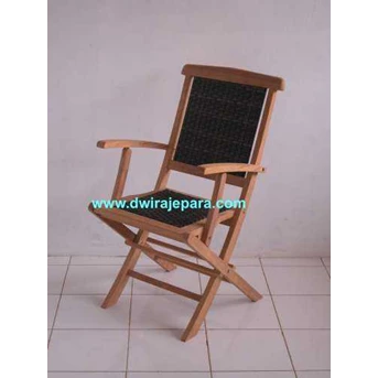 Jepara Furniture Mebel Jati Arm Chair Wicker style by CV.Dwira jepara furniture Indonesia.