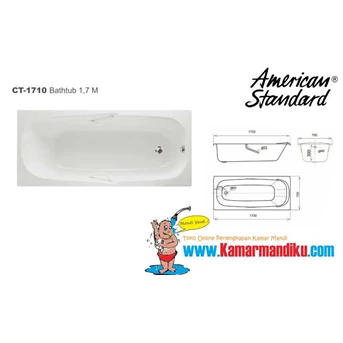 Bathtub American Standard - CT 1710 1.7 M