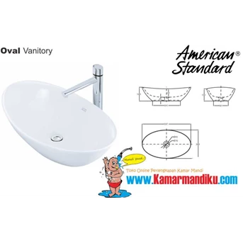 OVAL VANITORY