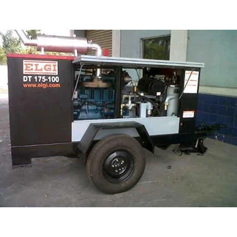 Diesel Powered Screw Air Compressor