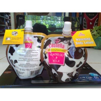 CASTELLA WITHENING BODY LOTION ALMOND OIL AND MILK