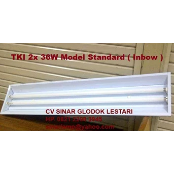 Lampu TL TKI 2 x 36W Inbow