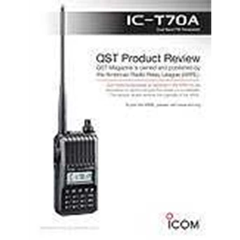 HT Icom IC-T70A Dual Band FM Transceiver