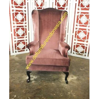 : mebel jepara High arm chair Jepara furniture | defurnitureindonesia DFRIC-J006