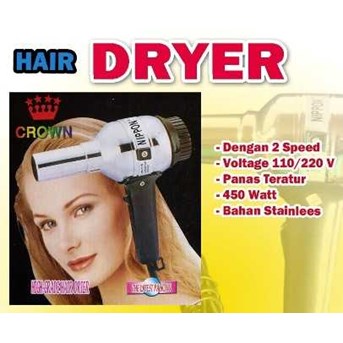 HAIR DRYER CROWN