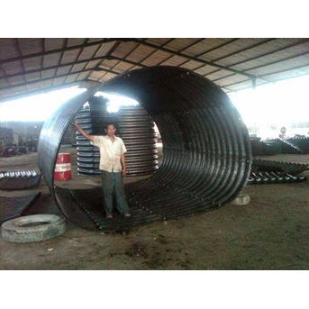 ARAMCO ( Corrugated steel pipe/ gorong gorng baja) l. Jasa Press & Fabrikasi
