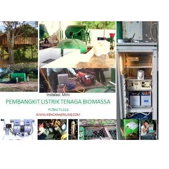 Instalasi mini PLTBM 71215- installation of Biomass Power Plant