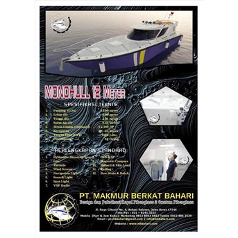 SPEEDBOAT PENUMPANG 12 METER