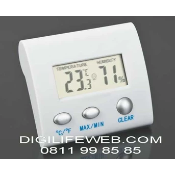 Digital Hygrometer Thermometer - Alat pengukur suhu & kelembaban