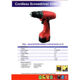 Cordless Screwdriver 2240