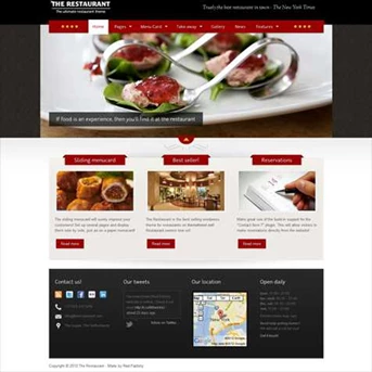 Pembuatan Website Restaurant