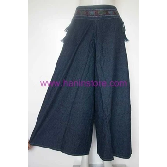 C1289 Celana Jeans Kulot-Toko Busana Muslim HaninStore