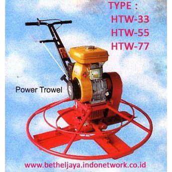 Tiger HTW 33 Concrete Trowel