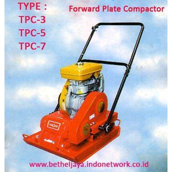 Tiger TPC-3 Forward Plate Compactor