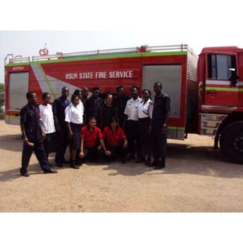 NIGERIAN CITY FIRE