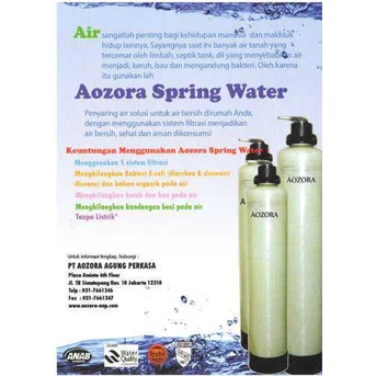 AOZORA SPRING WATER FILTER & PURIFIER