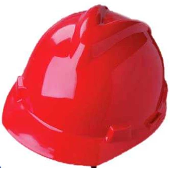 ( ANSI) MSA CHINA V-GARD CAP - RED