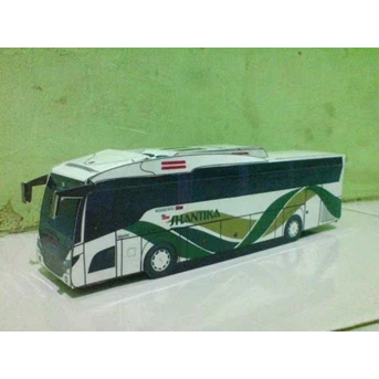 Miniatur Bus new Shantika Scorpion King