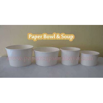 Paper Soup & paper Bowl