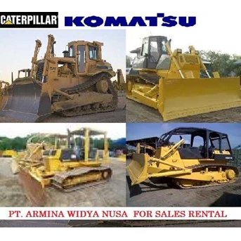 Sewa Bulldozer Komatsu & Caterpillar Tahun 2010-2012