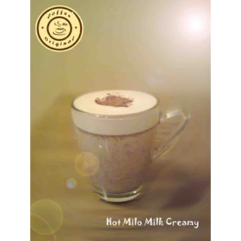 Hot Milo Milk Creamy