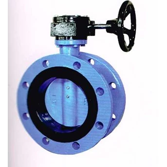 awwa c504 double flange butterfly valve