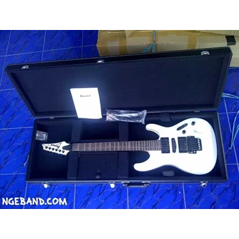 Gitar Ibanez S570B-WH Original Bonus Hardcase Rockstone