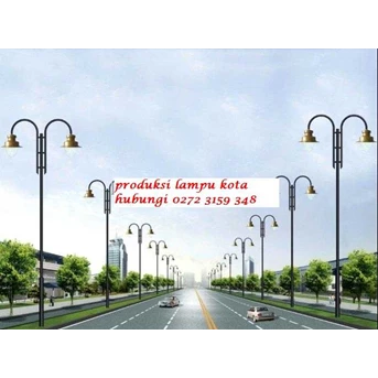 produksi lampu kota