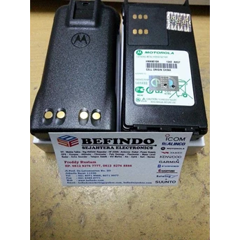 Battery HT ( Handy Talkie ) MOTOROLA HNN-9010 Ni-Mh ( Battery Untuk Motorola Gp 328 IS, Gp 338 IS )