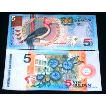 Pec.5 Gulden Negara Suriname, -UNC