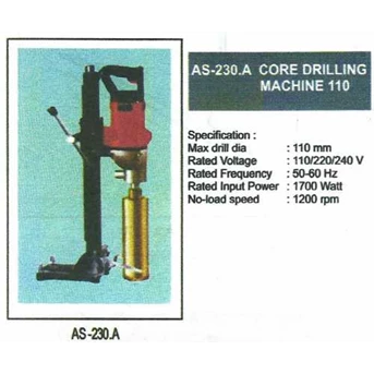 AS-230.A CORE DRILLING MACHINE 110