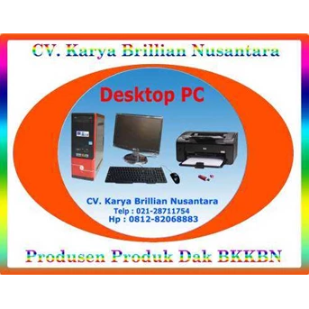Produk Dak BKKBN 2013 : Dekstop PC