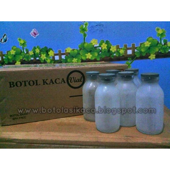 Botol Kaca Asi VIAL 100% BARU