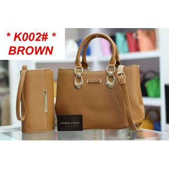 CHARLES & KEITH K002# SET 2 IN 1 SEMI PREMIUM
