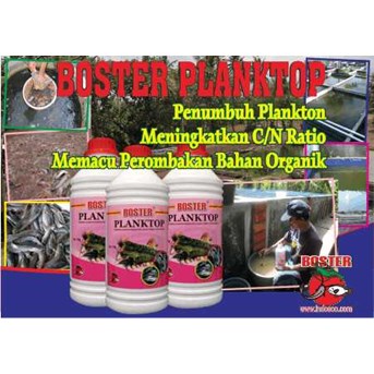 BOSTER PLANKTOP : Menumbuhkan Plankton untuk Kolam dan Tambak Ikan/ Udang.