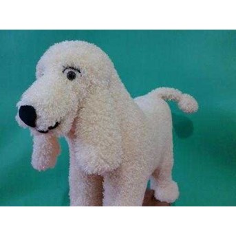 Boneka ANJING POODLE, mainan anak KUDA KUDAAN yang lucu DAN bisa dinaiki