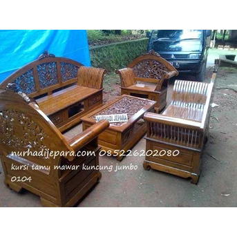 KURSI TAMU MAWAR KUNCUNG JUMBO
