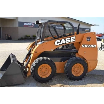 MENJUAL SKID STEER LOADER TYPE SR200 - ROPS MERK CASE USA