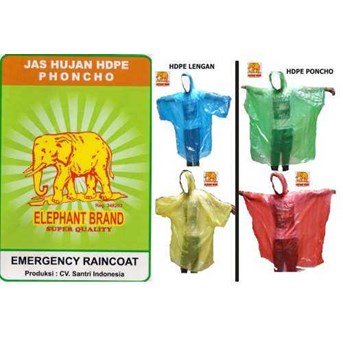 JAS HUJAN KRESEK HDPE BAJU CELANA
