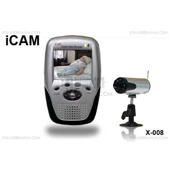 iCAM X-008 Monitor / DVR + Kamera Wireless Kit