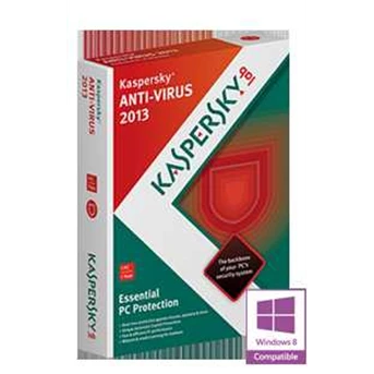 PROMO JUAL KASPERSKY ANTIVIRUS 2013 1 USER / 1 PC MURAH RP. 155.000, -
